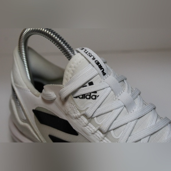 ADIDAS PureHustle 2 ELITE Women's Softball Cleats White/Black Size W 6.5 US NEW! - Picture 2 of 8